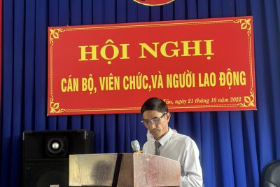 HỘI NGHỊ CÁN BỘ – VIÊN CHỨC NĂM HỌC 2022-2023