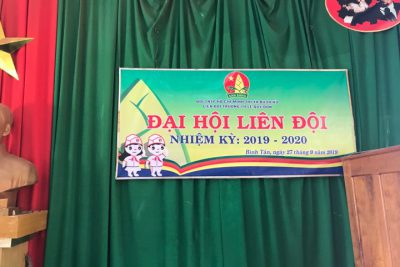 Đại hội Liên đội Trường Tiểu học Lê Quý Đôn năm học 2019-2020