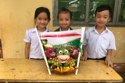Trường Tiểu học Lê Qúy Đôn tổ chức vui Tết Trung Thu cho học sinh.