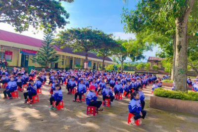 Liên đội TH Lê Quý Đôn Chào cờ đầu tuần, triển khai các hoạt động tháng 11