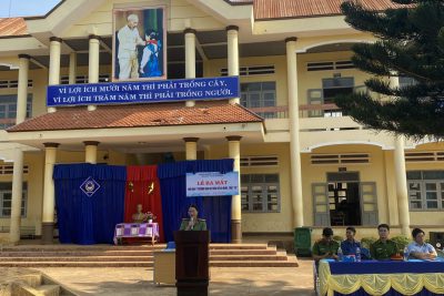 LỄ RA MẮT MÔ HÌNH “TRƯỜNG HỌC AN TOÀN VỀ AN NINH, TRẬT TỰ” Ở TRƯỜNG TH LÊ QUÝ ĐÔN