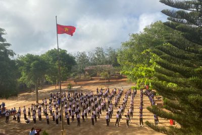 Tập thể dục giữa giờ: Nét đẹp học đường của HS Trường Tiểu học Lê Quý Đôn