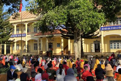 Hội thi “ Trang trí cành mai, cành đào mừng Đảng – mừng Xuân 2023 của Trường TH Lê Quý Đôn