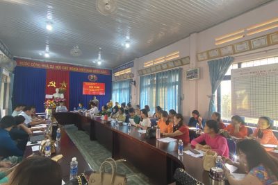 Trường Tiểu học Lê Quý Đôn  tổ chức Hội nghị Cán bộ viên chức và người lao động năm học 2023-2024