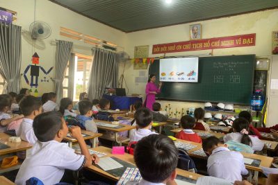 Chuyên đề cấp trường tháng 9 môn Tiếng việt Khối 1