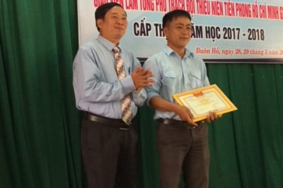 DỰ LỄ TỔNG KẾT HỘI THI GIÁO VIÊN TỔNG PHỤ TRÁCH GIỎI