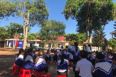 Liên đội Lê Qúy Đôn hưởng ứng tháng hành động vì trẻ em