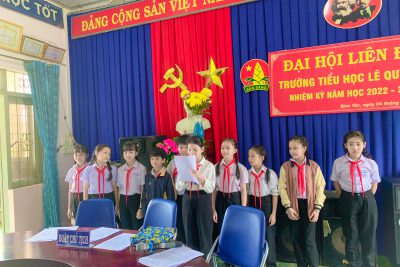 ĐẠI HỘI LIÊN ĐỘI NHIỆM KÌ NĂM HỌC 2022-2023