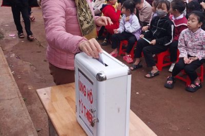 HỌC SINH TRƯỜNG TH LÊ QUÝ ĐÔN GIAO LƯU VỚI ĐOÀN KHUYẾT TẬT THIÊN PHƯỚC